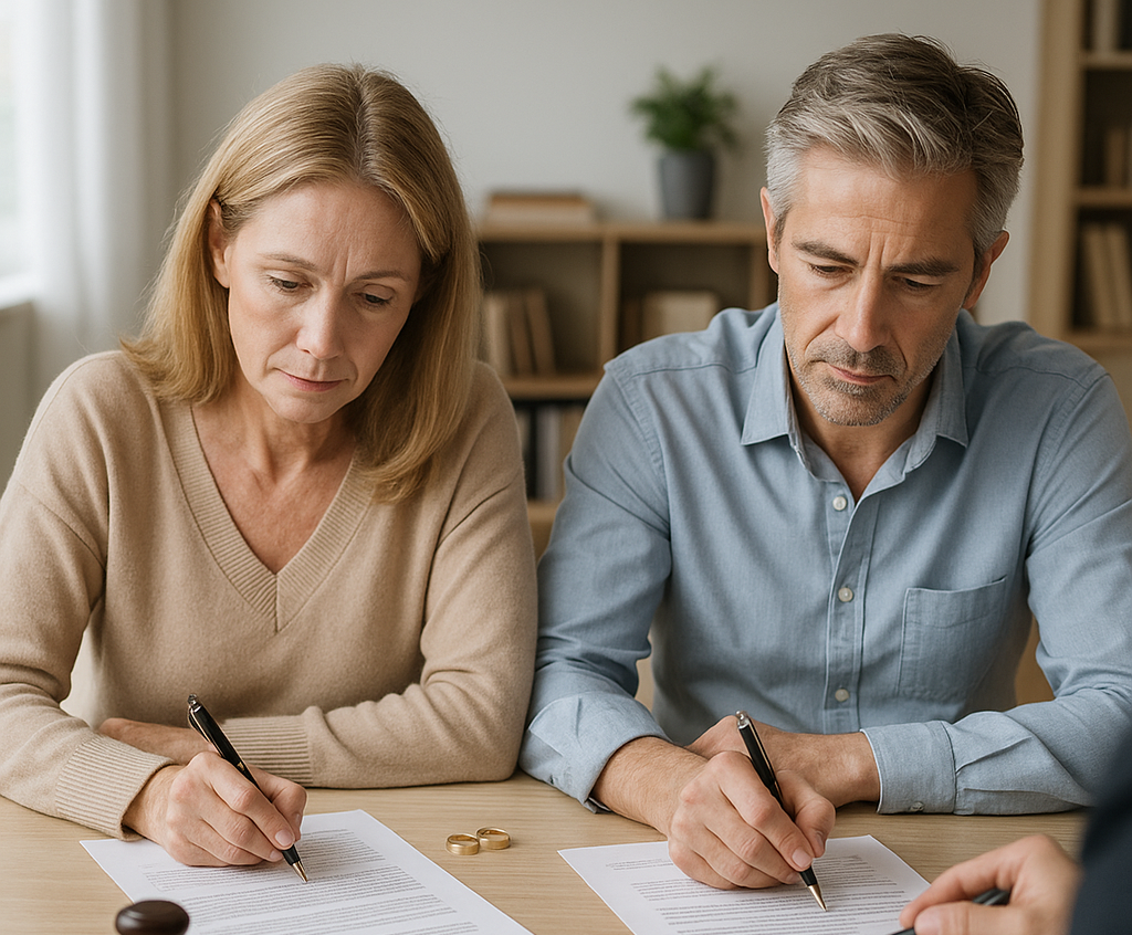 Divorcio de mutuo acuerdo